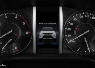 FORTUNER LEGENDER 2.7AT 4x2 -  Thiết kế bảng đồng hồ hiện đại