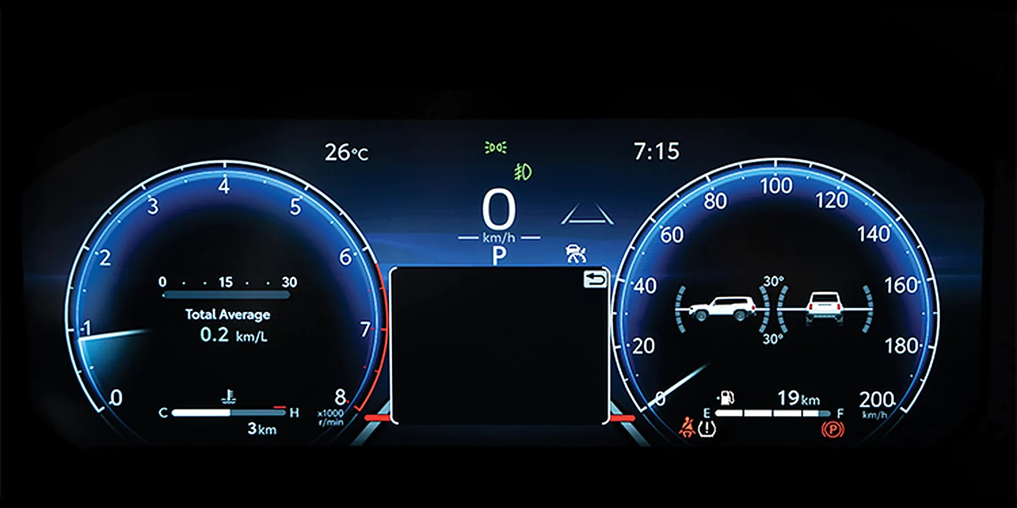 Bảng đồng hồ 12,3in