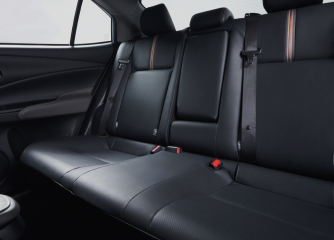 VIOS 1.5E MT -  Hàng ghế sau