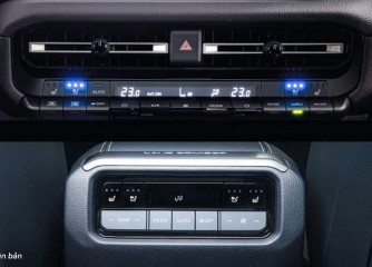 LAND CRUISER PRADO -  Với 2 bảng điều khiển ở hàng ghế trước và sau