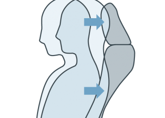 Ghế có cấu trúc giảm chấn thương cổ