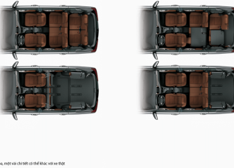 INNOVA E 2.0MT -  Cách xếp ghế