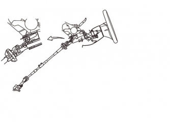 Cột lái tự đổ